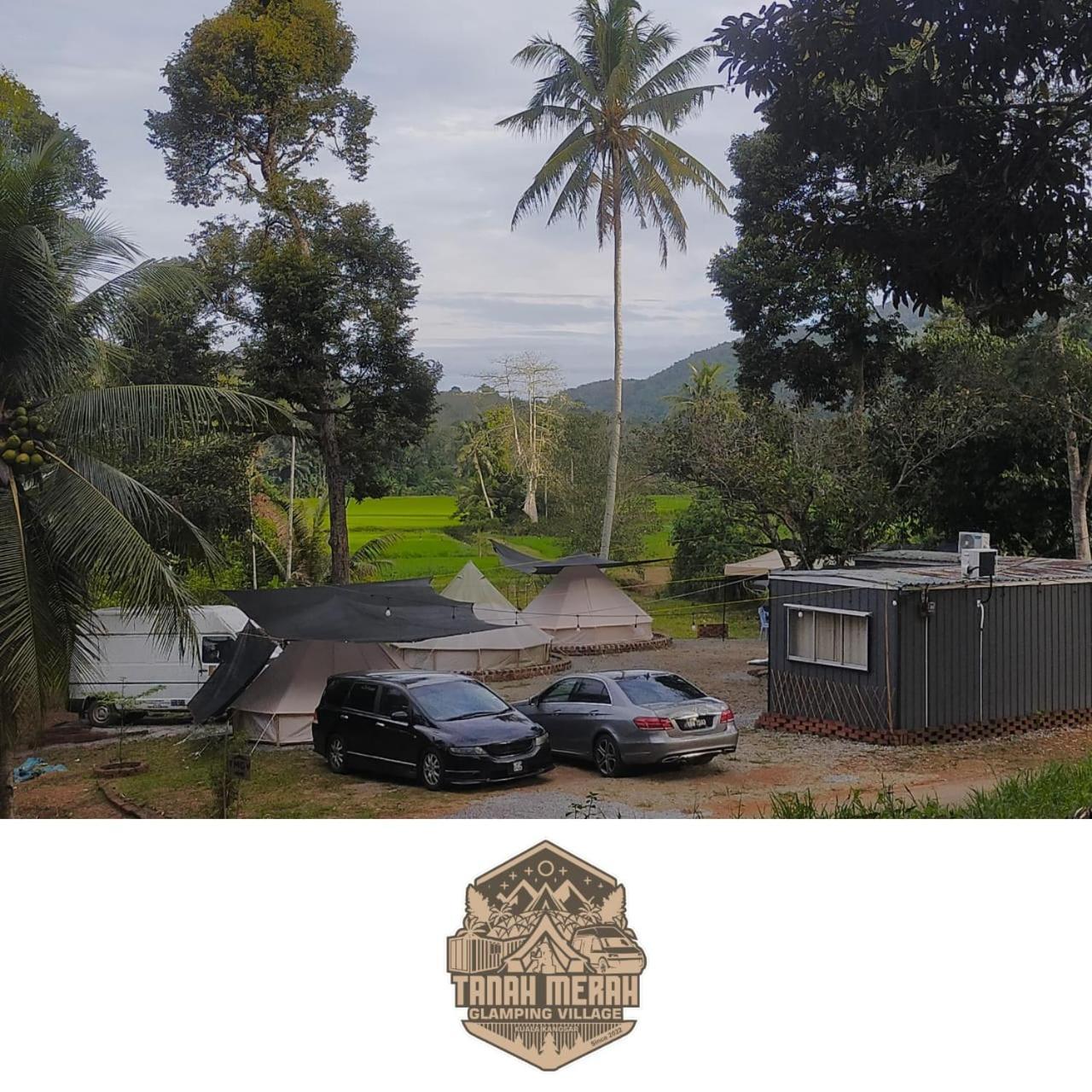 Tanah Merah Glamping Village Kuala Kangsar Luaran gambar