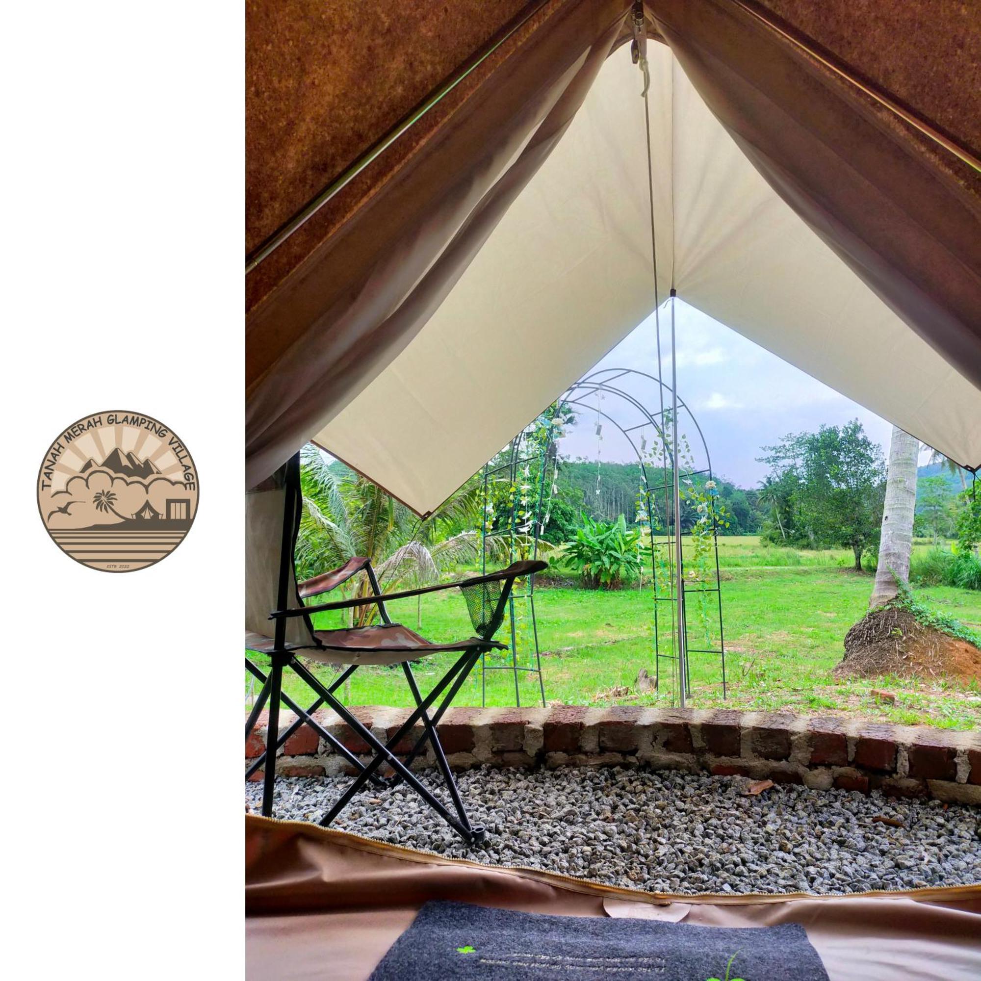 Tanah Merah Glamping Village Kuala Kangsar Luaran gambar