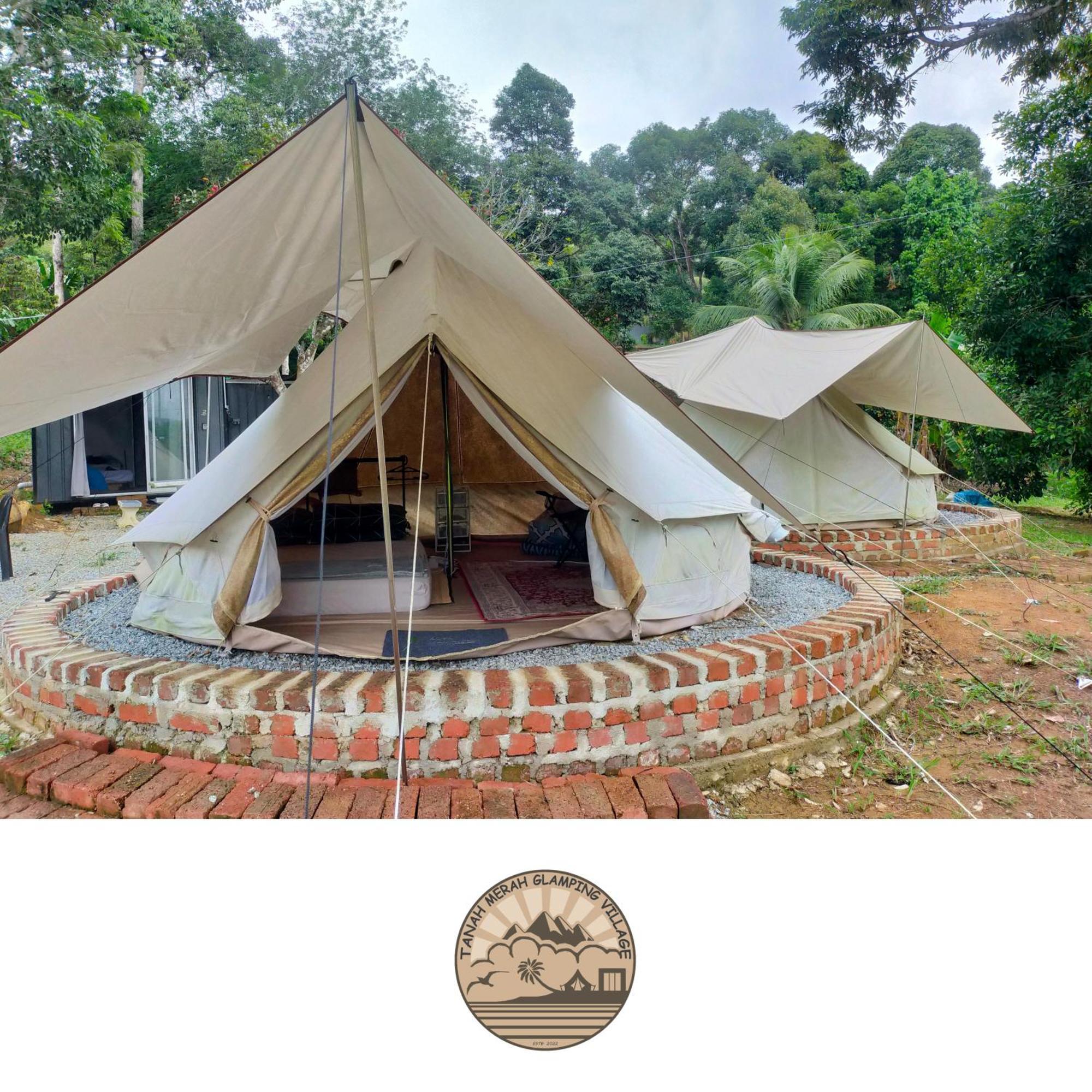 Tanah Merah Glamping Village Kuala Kangsar Luaran gambar
